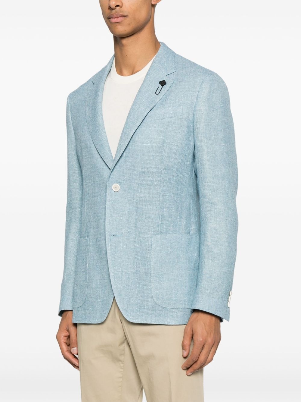 single-breasted blazer - 3