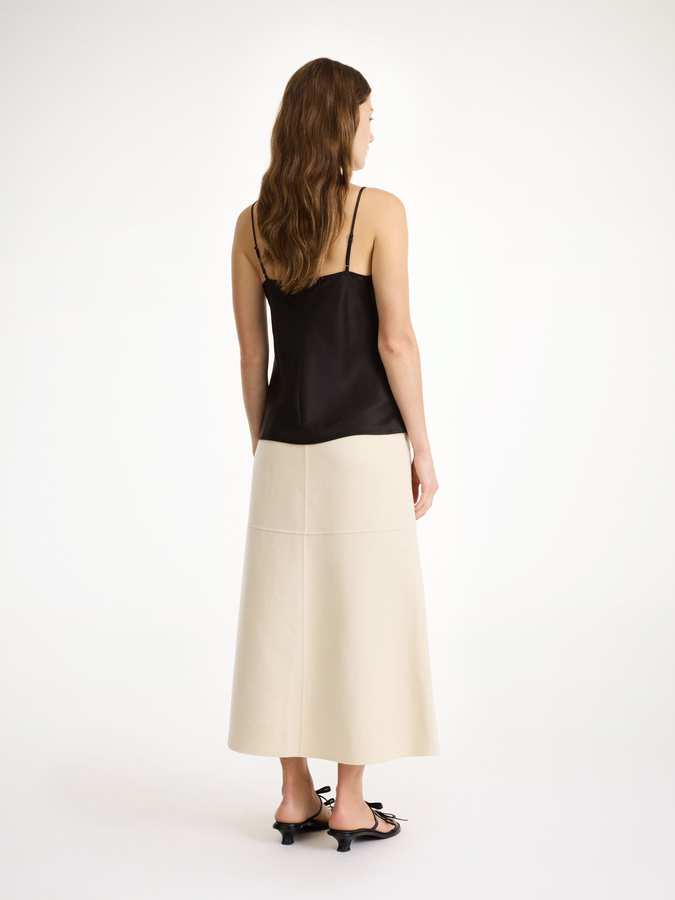 Angello wool midi skirt - 3