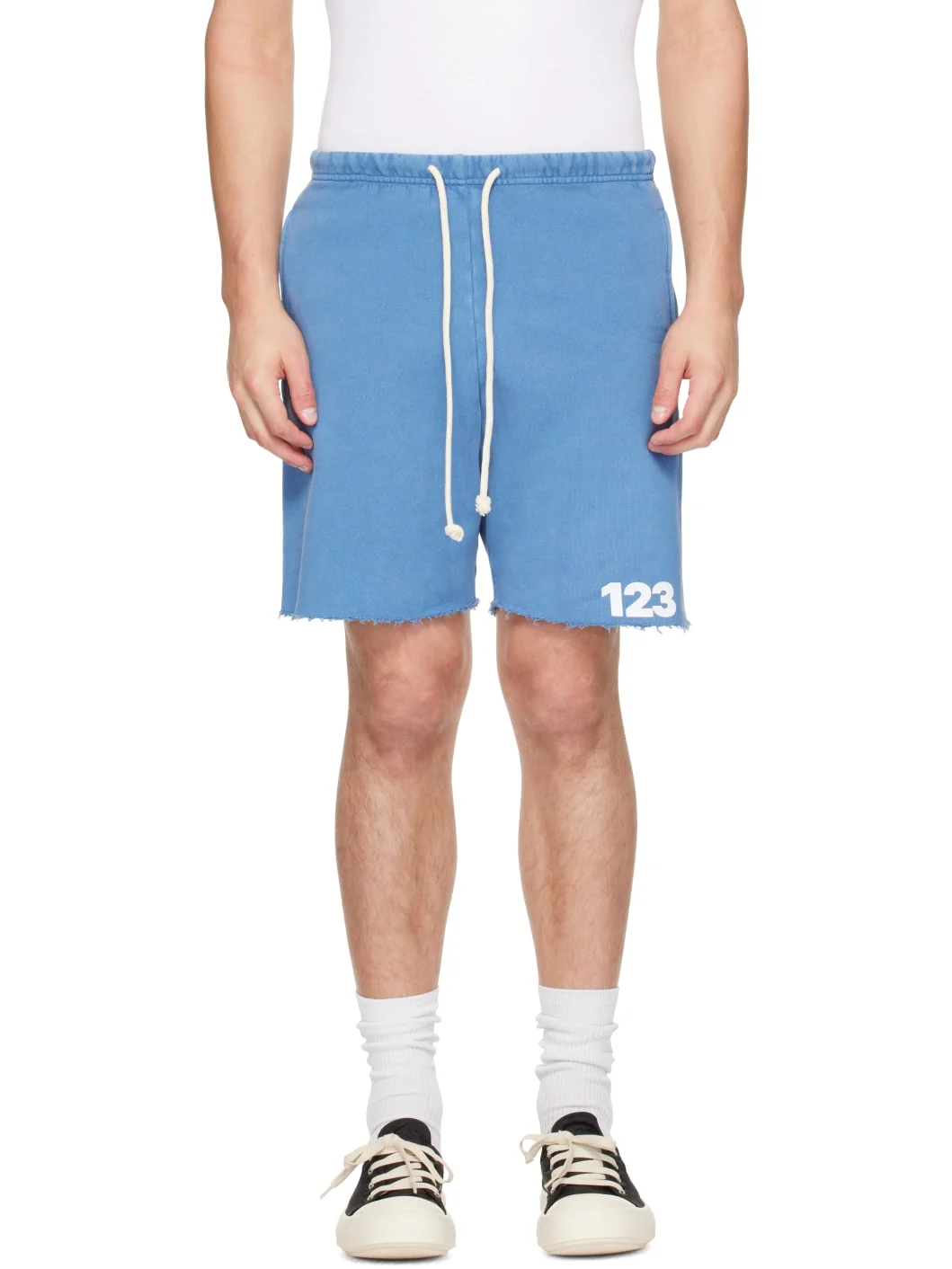 Blue USO '123' Gymbag Shorts - 1
