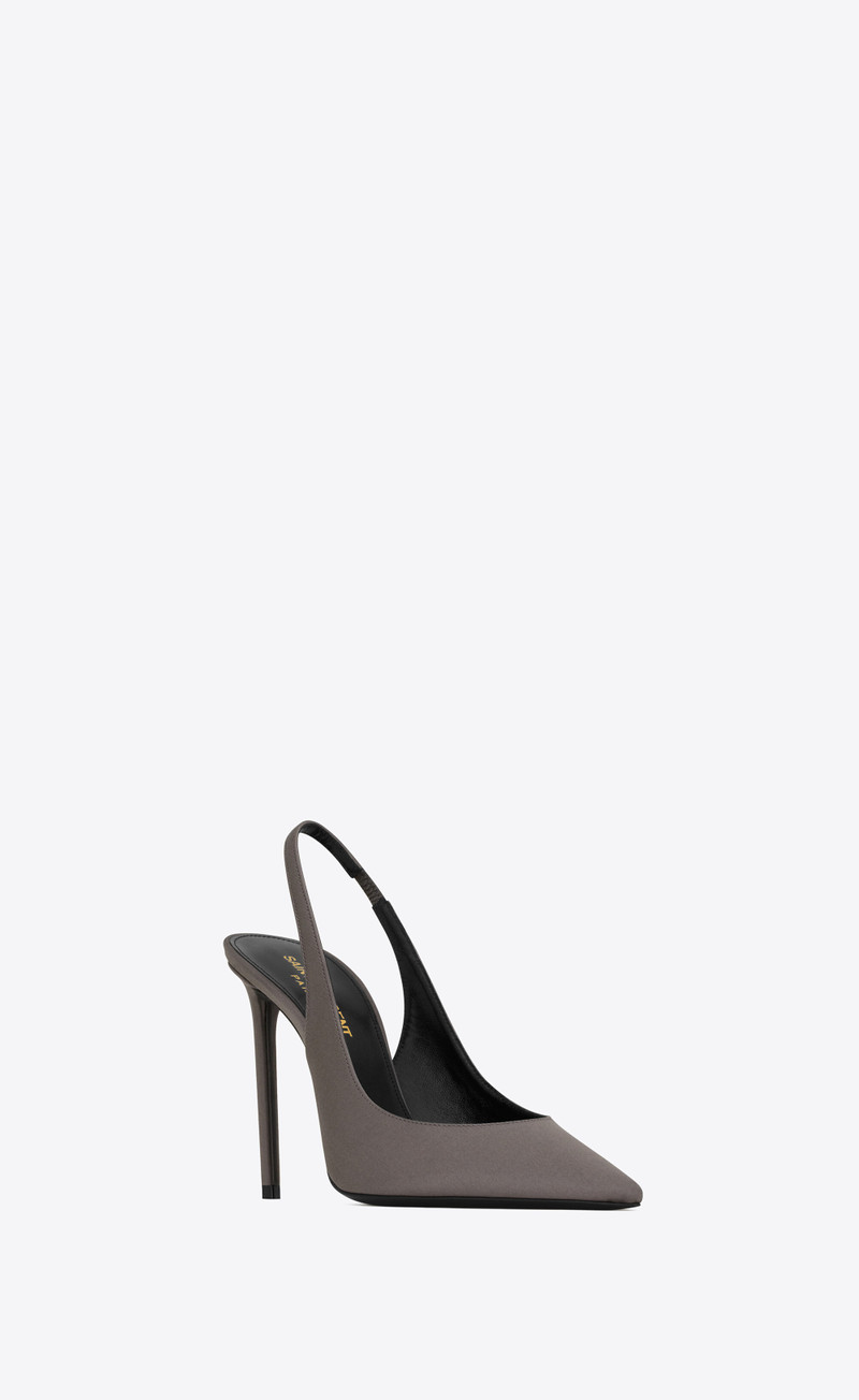 zoe slingback pumps in silk satin 3