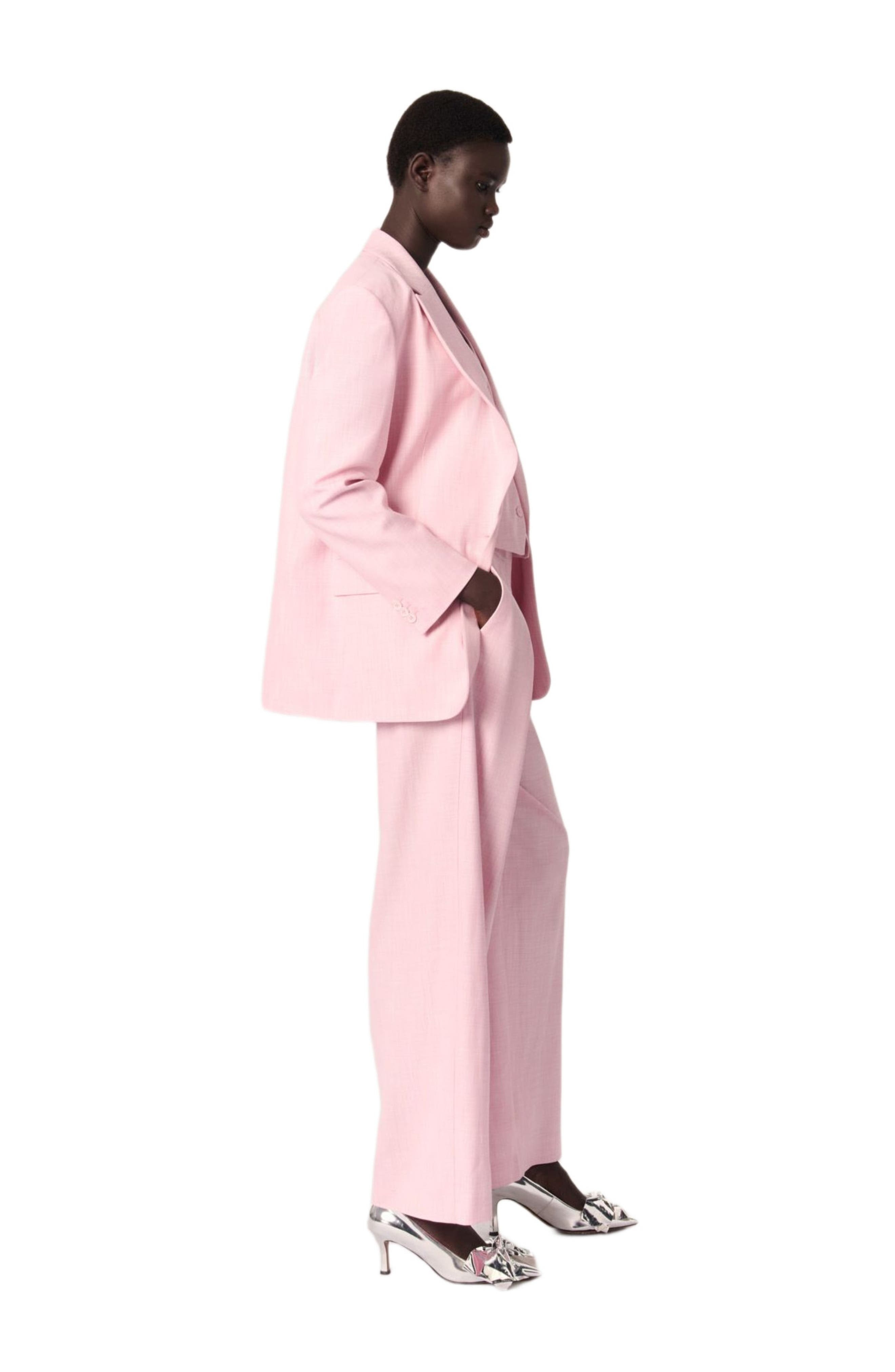 maje Suit jacket in Pink at Nordstrom - 3