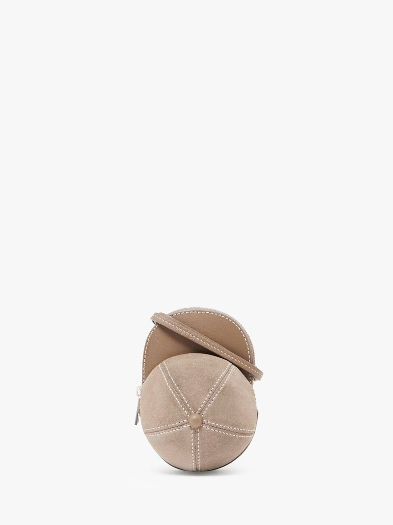 MINI CAP BAG - SUEDE CROSSBODY BAG 1