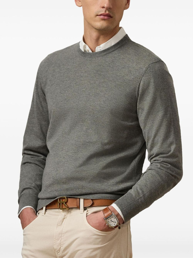 Ralph Lauren jersey-knit cashmere pullover outlook
