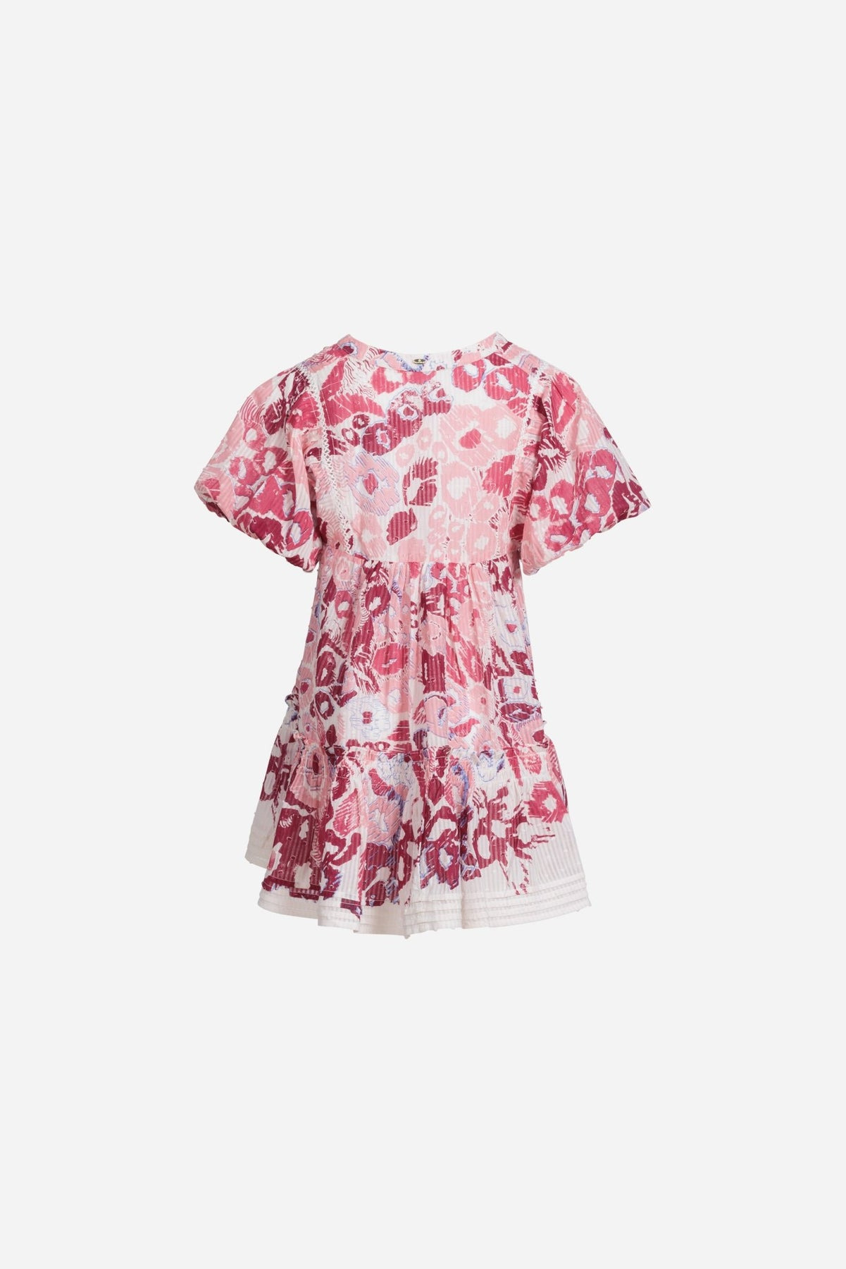 Mini Dress Aria for girls - Pink Pencilleo - 2