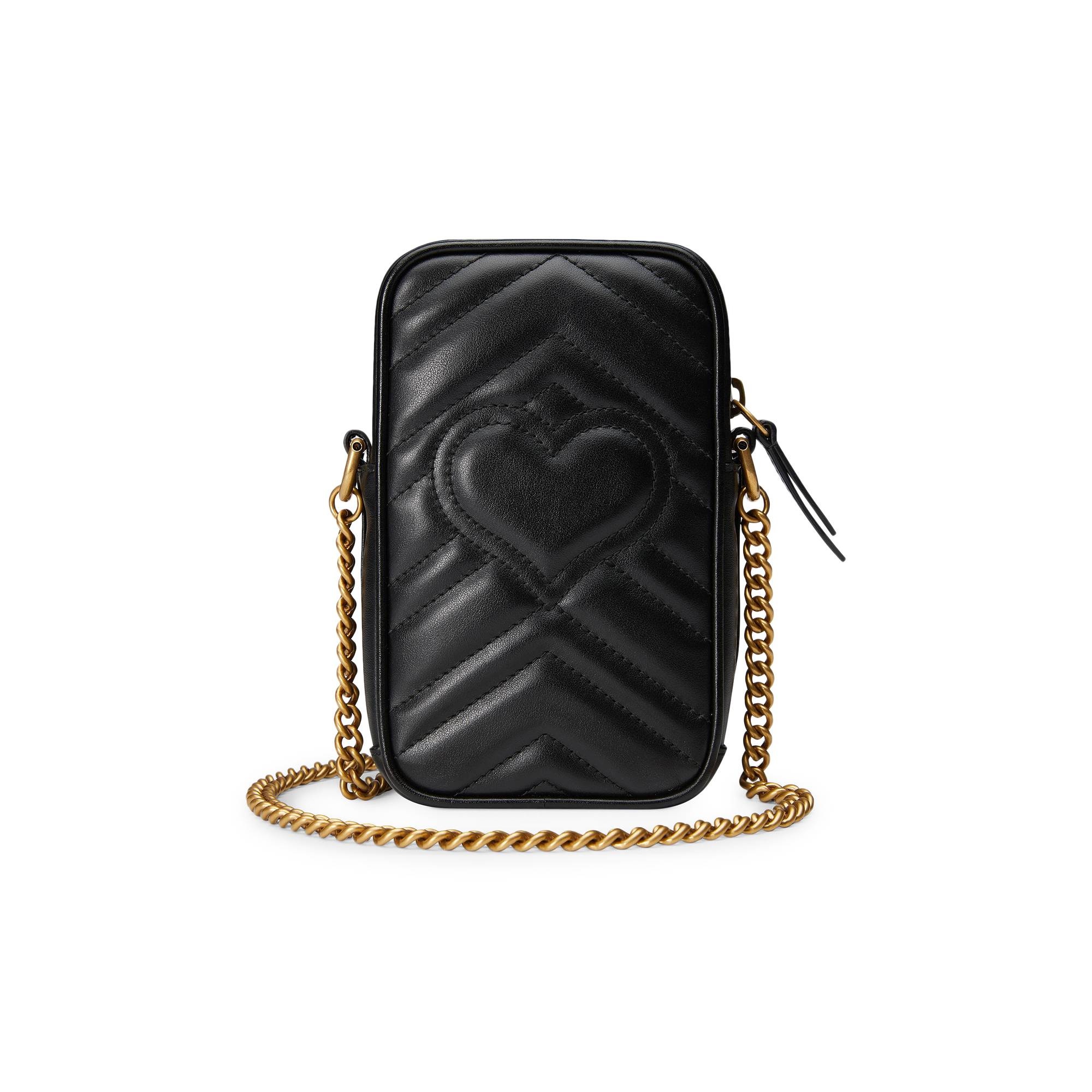 Gucci GG Marmont Mini Bag 'Black' - 2