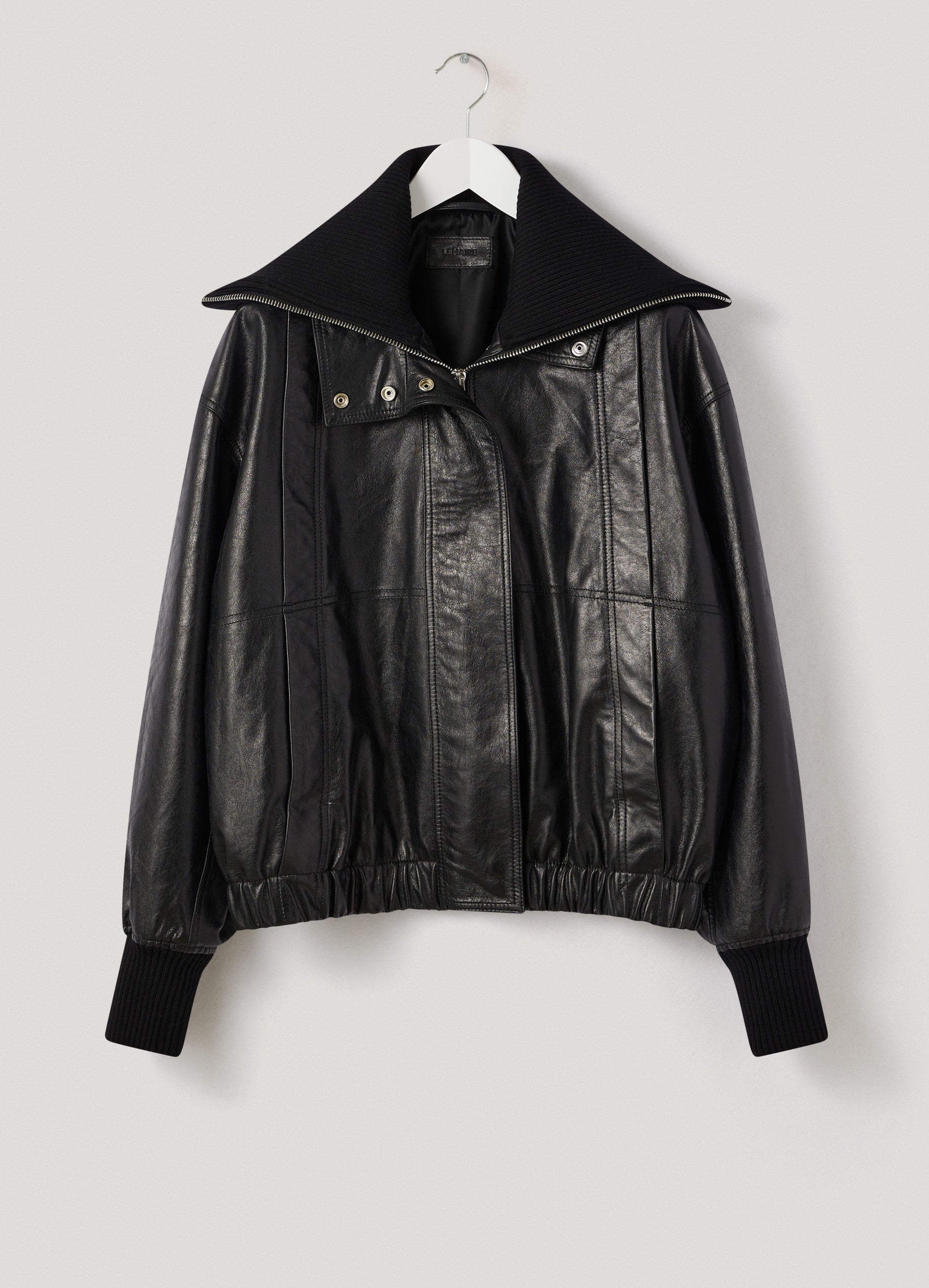 Lemaire LEATHER BLOUSON CRINKLED LEATHER | REVERSIBLE