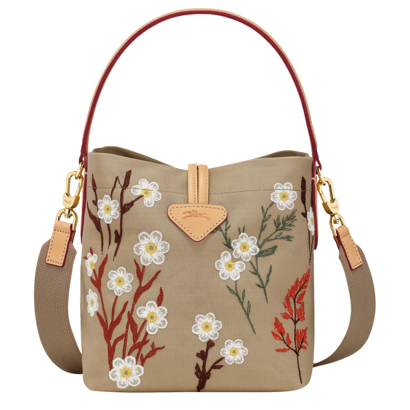 Roseau XS Bucket bag Oat - Canvas 4
