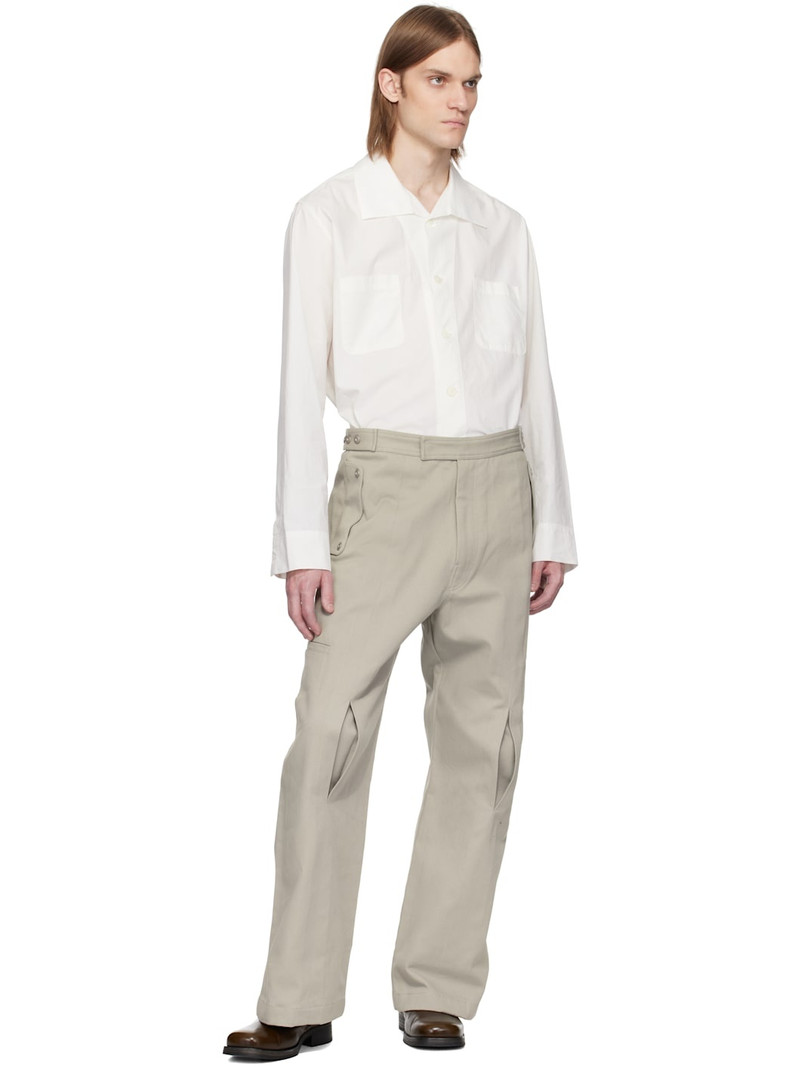 Omar Afridi Gray Carol Cargo Pants outlook
