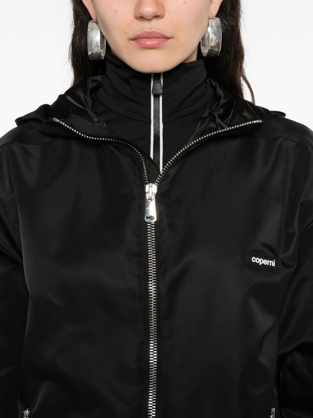 hooded zip-front jacket - 5