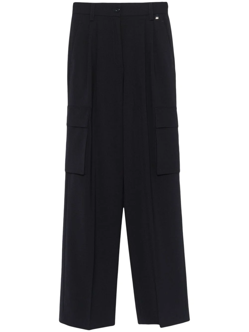 pleated trousers - 1