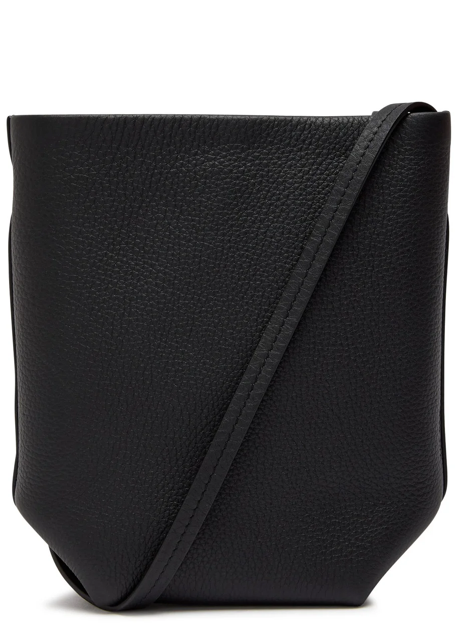 The Row Park Grained Leather Cross-body bag - 1