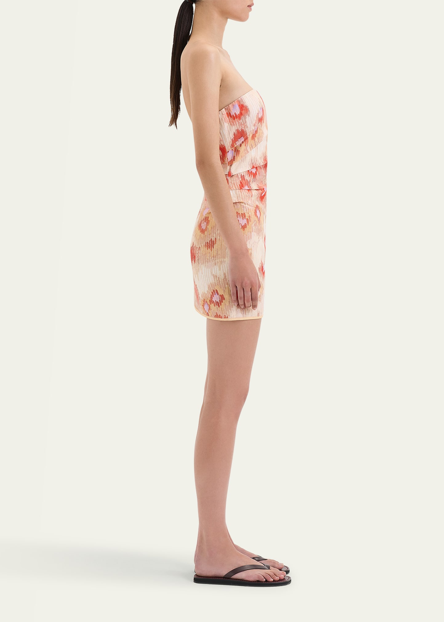 Fiorella Strapless Mini Dress - 4