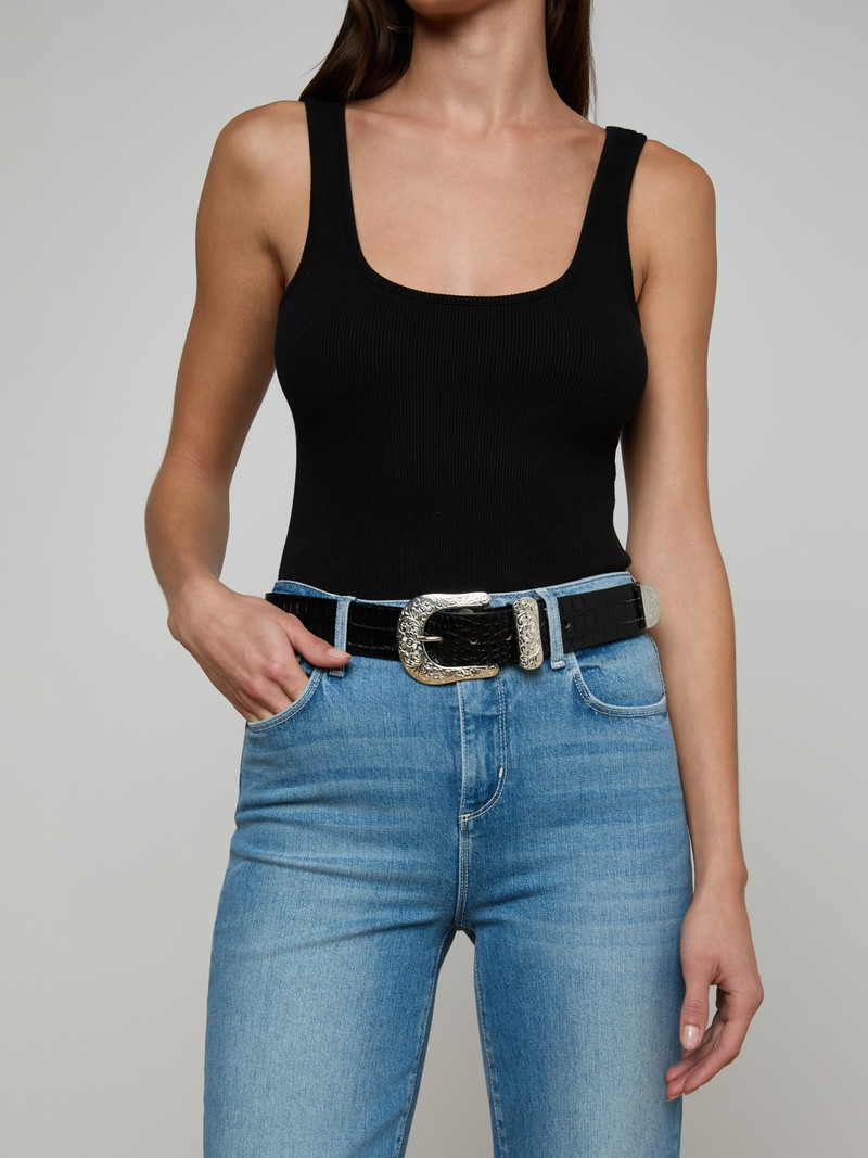 L'AGENCE Otera Leather Belt outlook