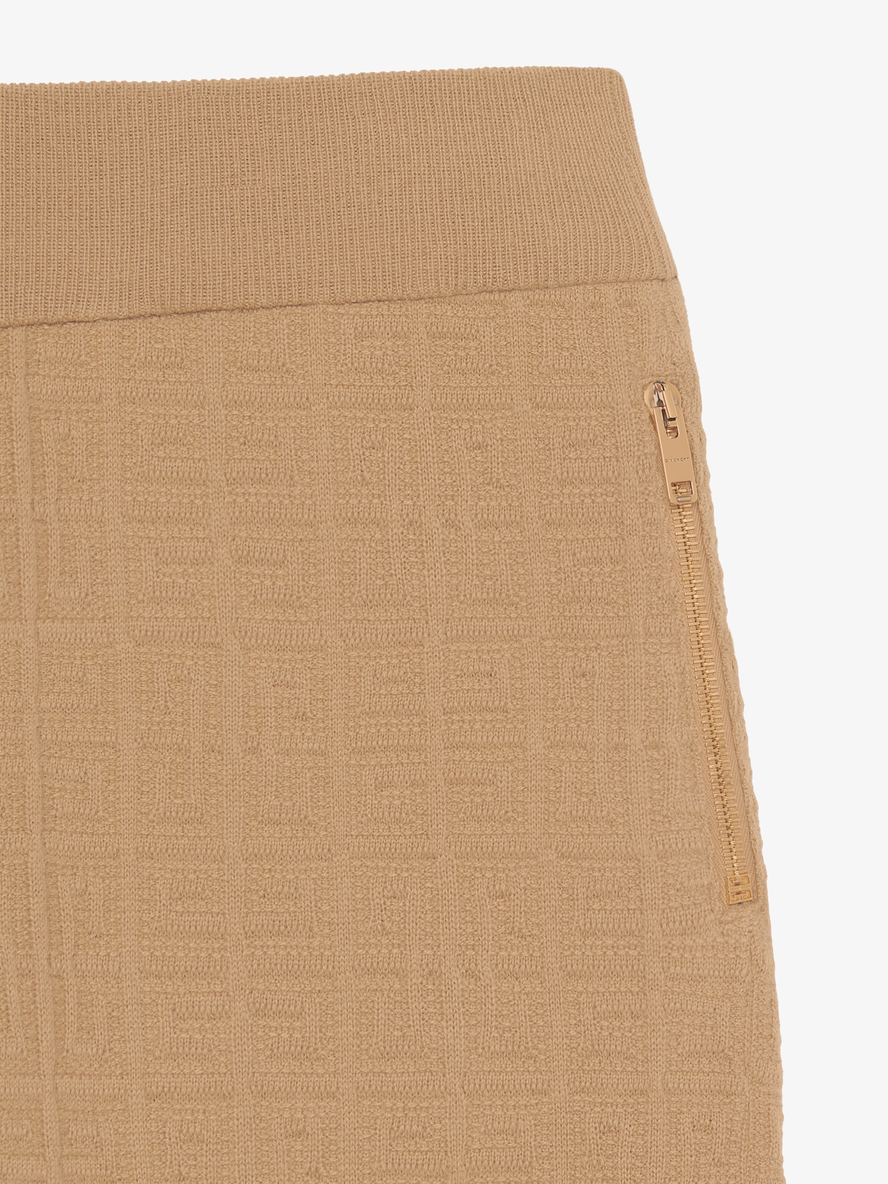 SLIM FIT JOGGER PANTS IN 4G CASHMERE - 5