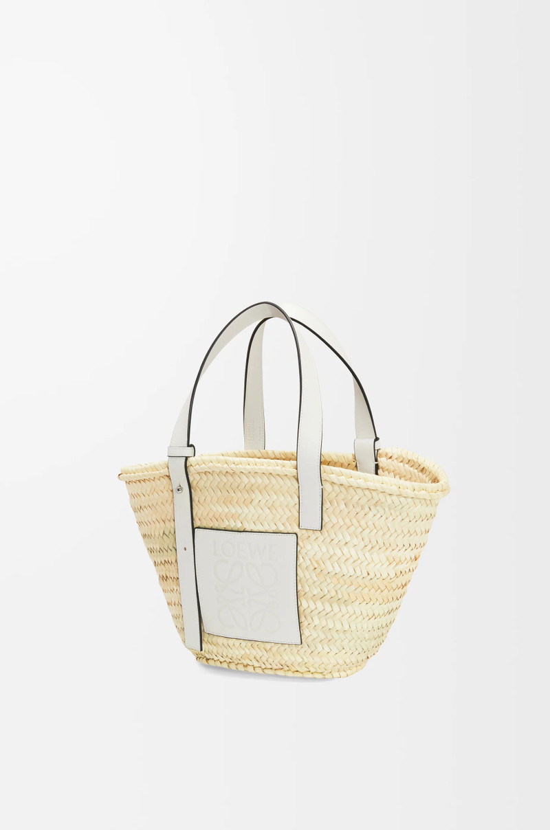 BASKET In PALM LEAF/CALF 3