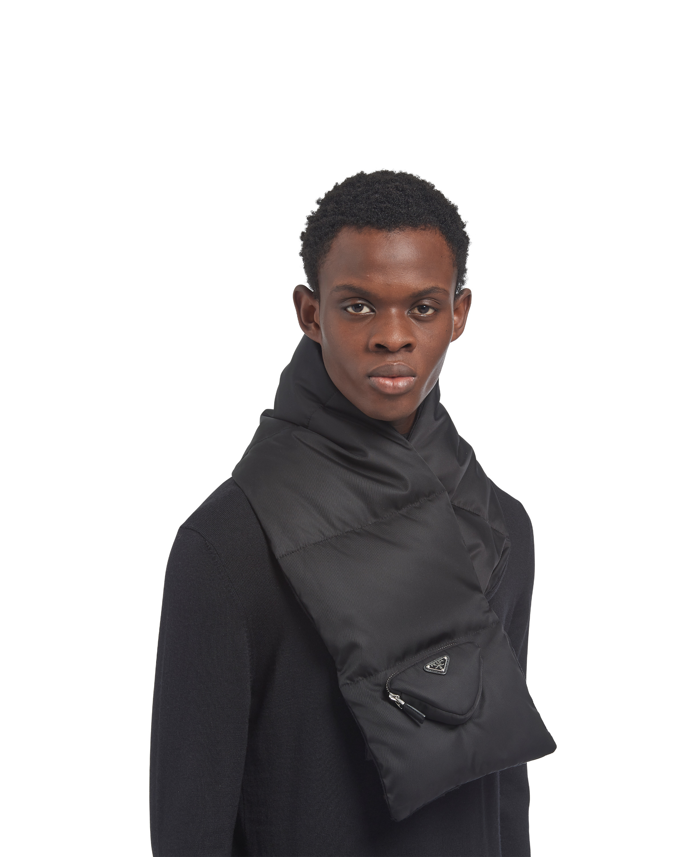 Wool and Re-Nylon scarf - 2