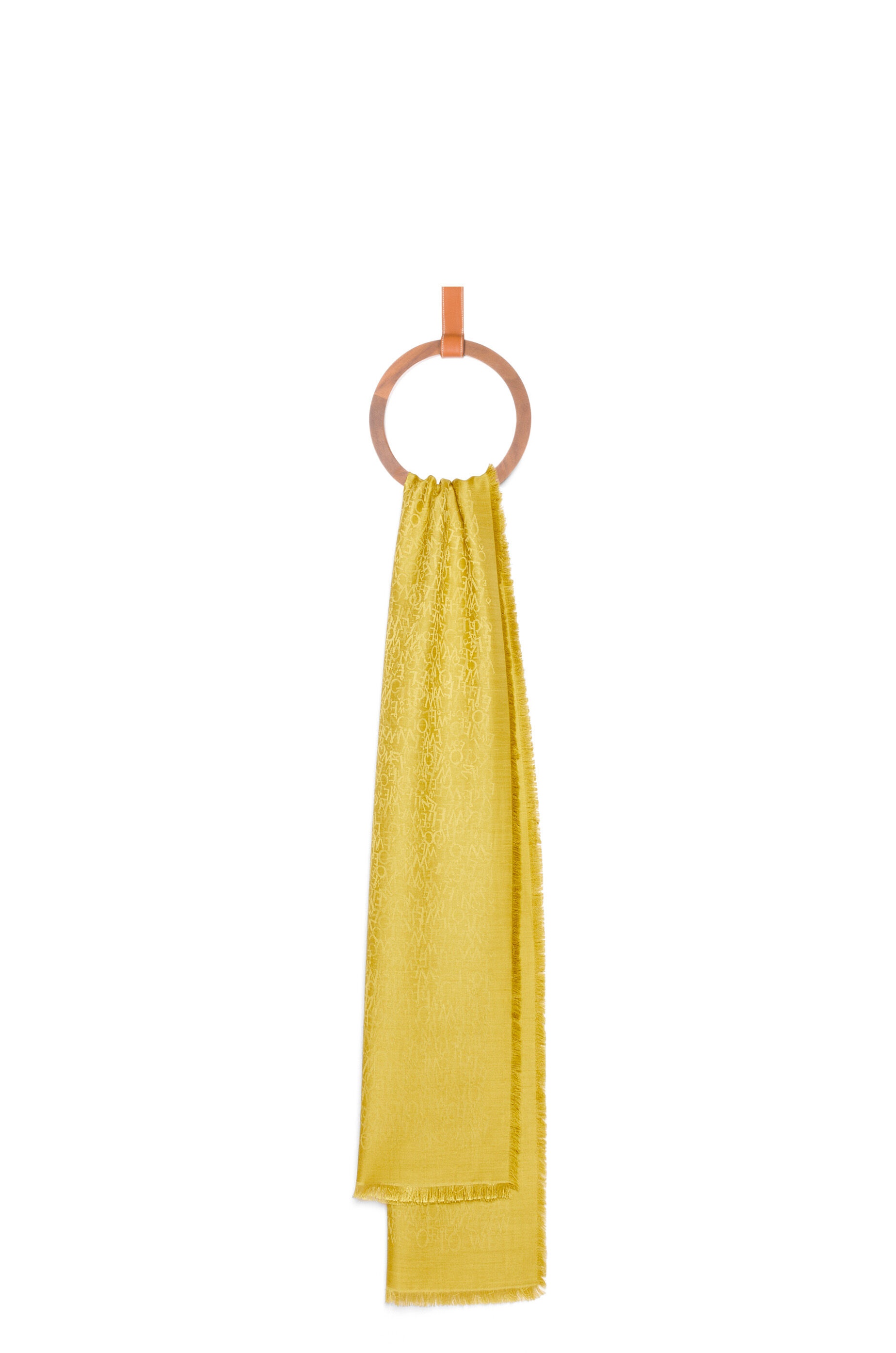 Scarf in silk and wool - 1