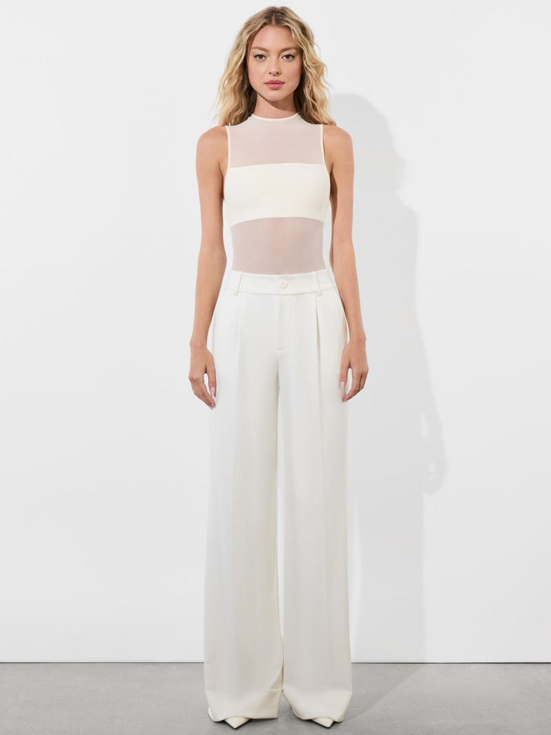 TOMASA HIGH RISE FULL LENGTH CUFF PANT 3