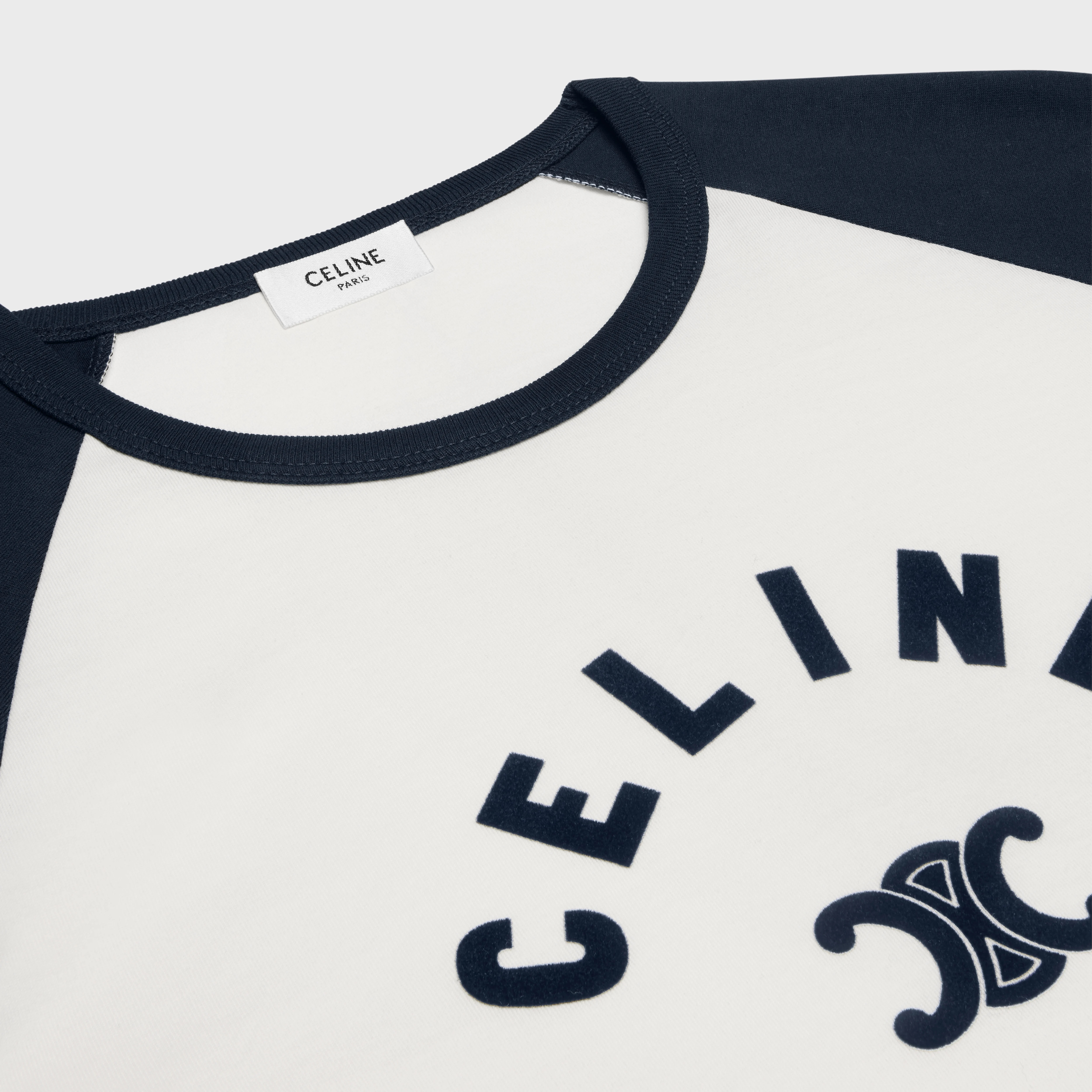 Celine Triomphe t-shirt in cotton jersey - 3