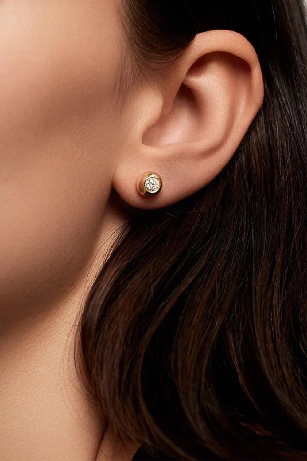 Medium Audrey Stud Earrings - 2