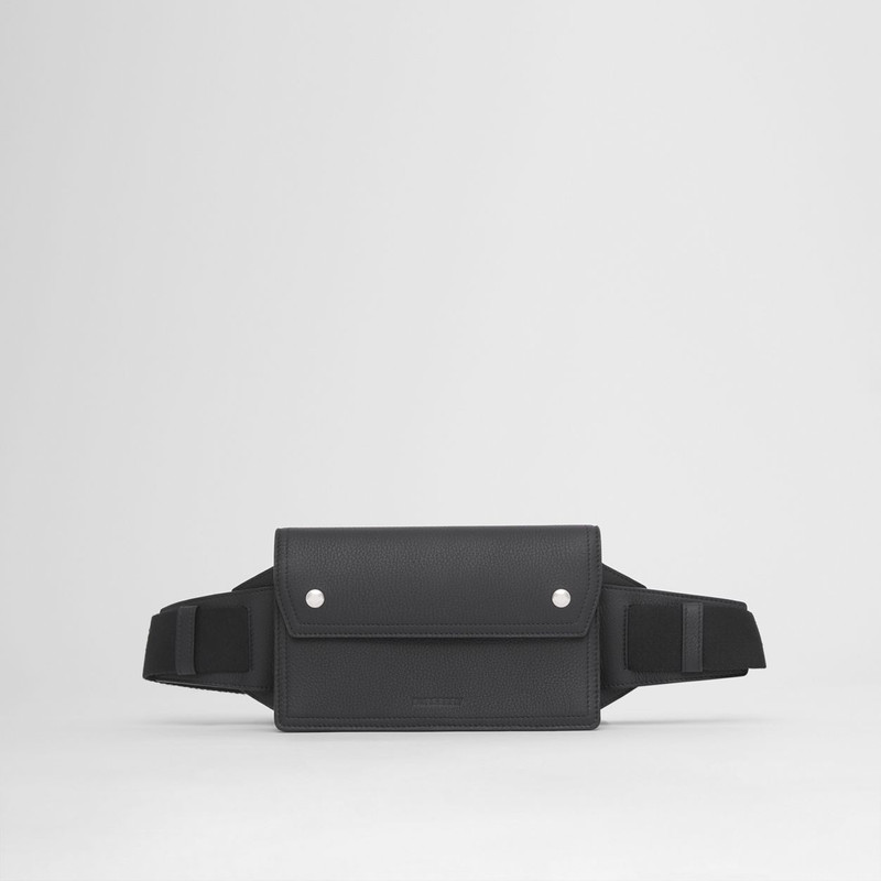 Grainy Leather Bum Bag 1