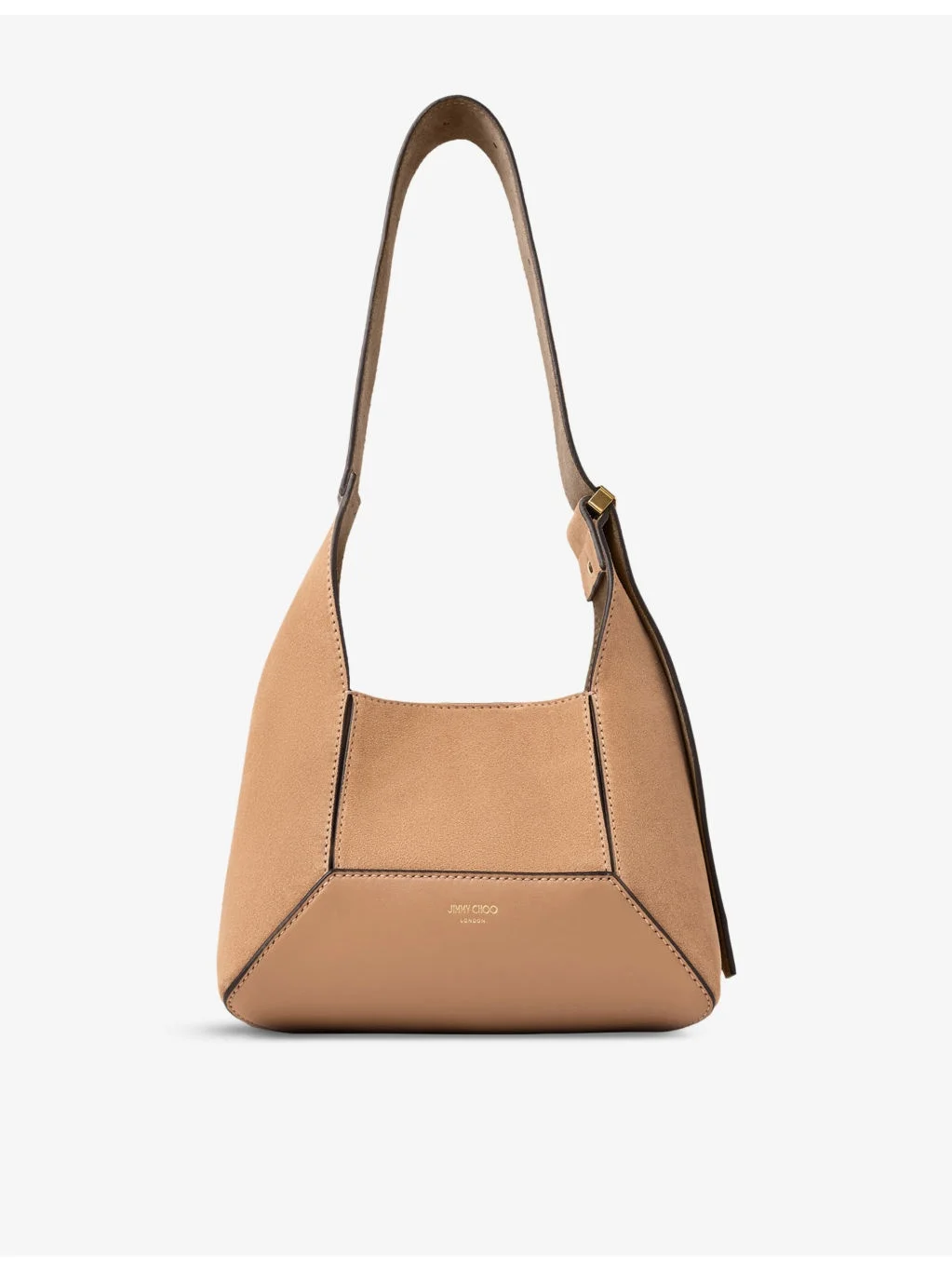 Diamond Medium Suede Hobo Bag - 1