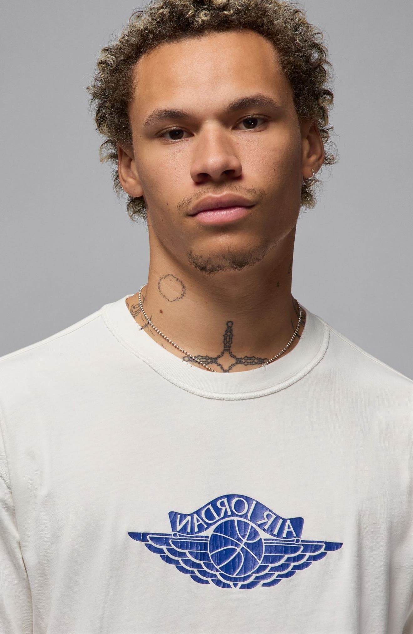 Nike Rare Air Graphic T-Shirt in Sail/Deep Royal at Nordstrom - 4
