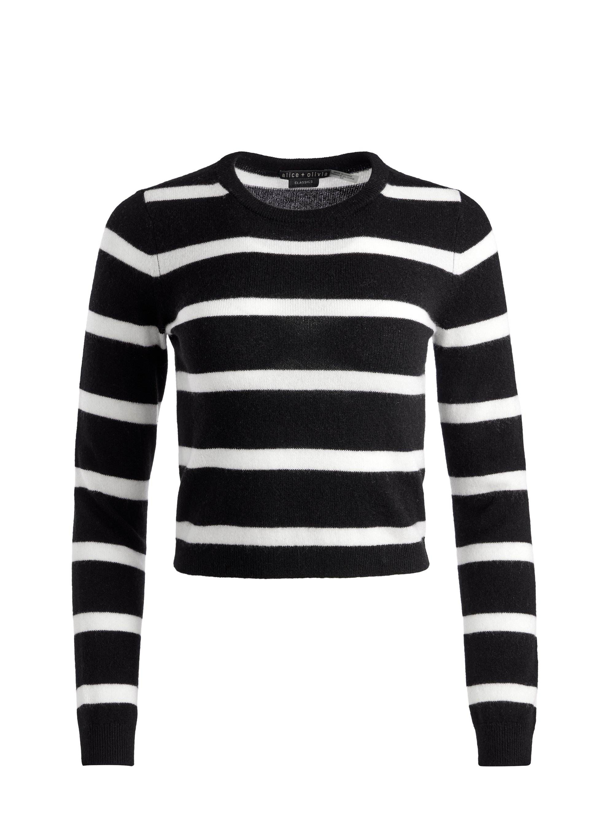 LUNA STRIPED CREWNECK - 1