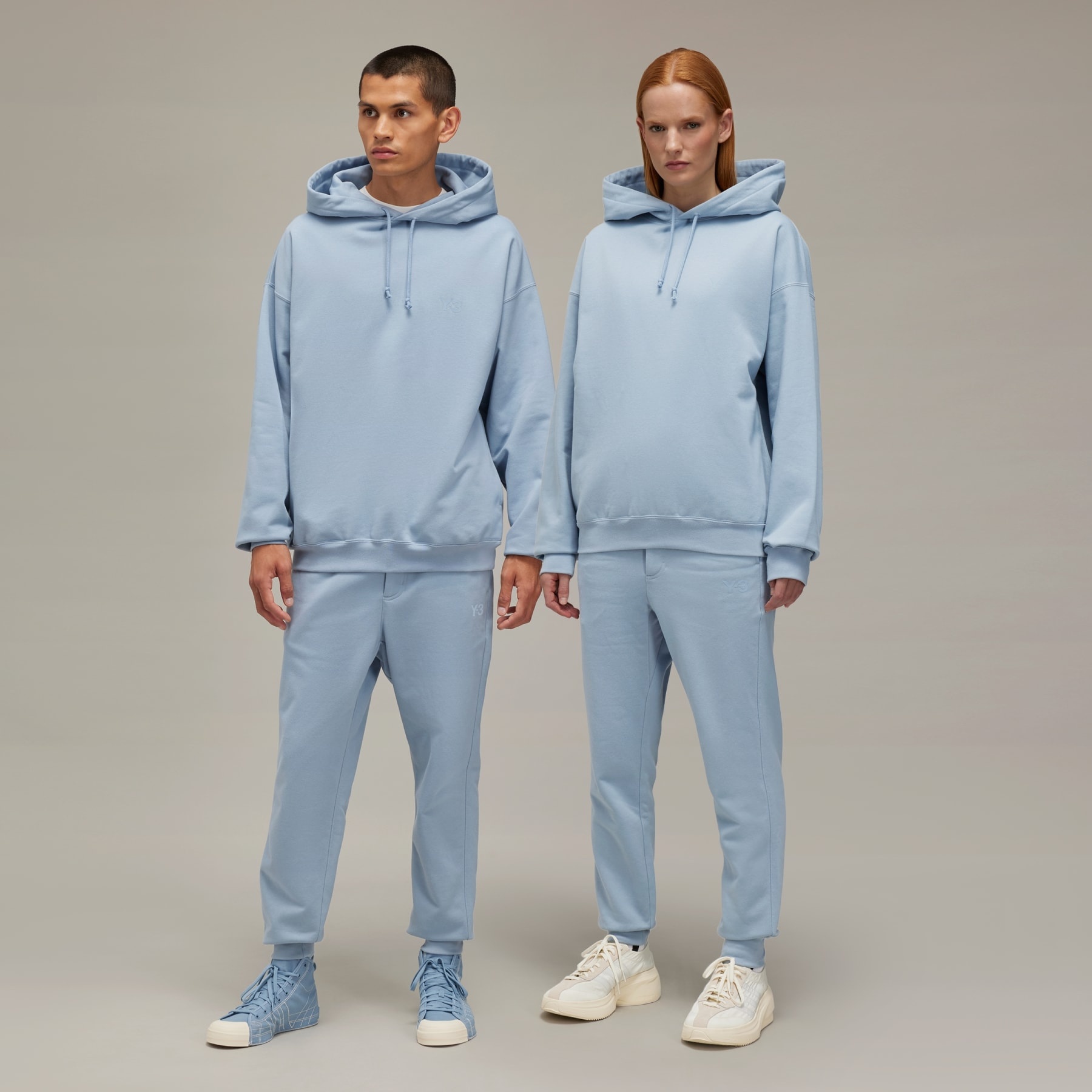 Y-3 Brushed Terry Cuffed Pants - 3