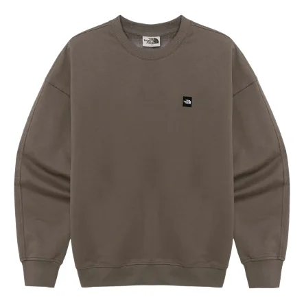 The North Face White Label Essential Sweatshirt Asia Sizing 'Beige Brown' NM5MR01L - 1