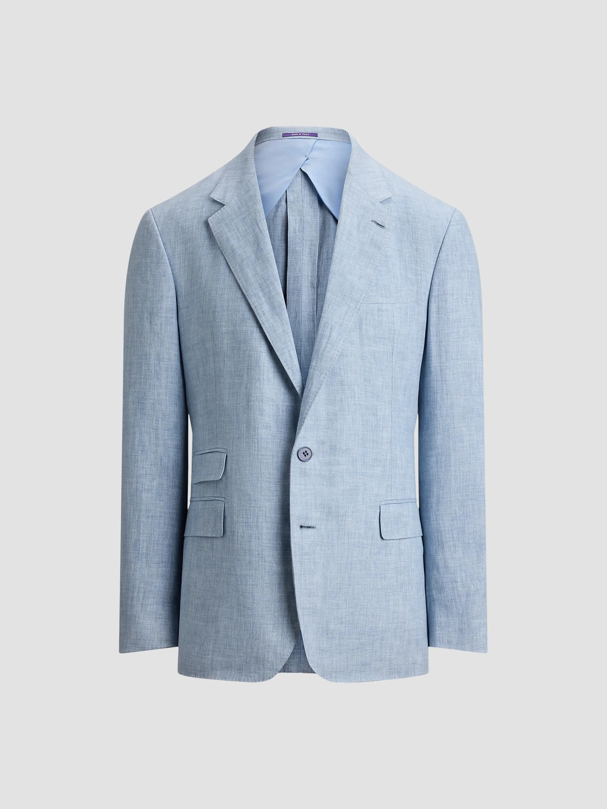 Men's Glenn Delavé Single-Breasted Blazer - Winward Blue - 1