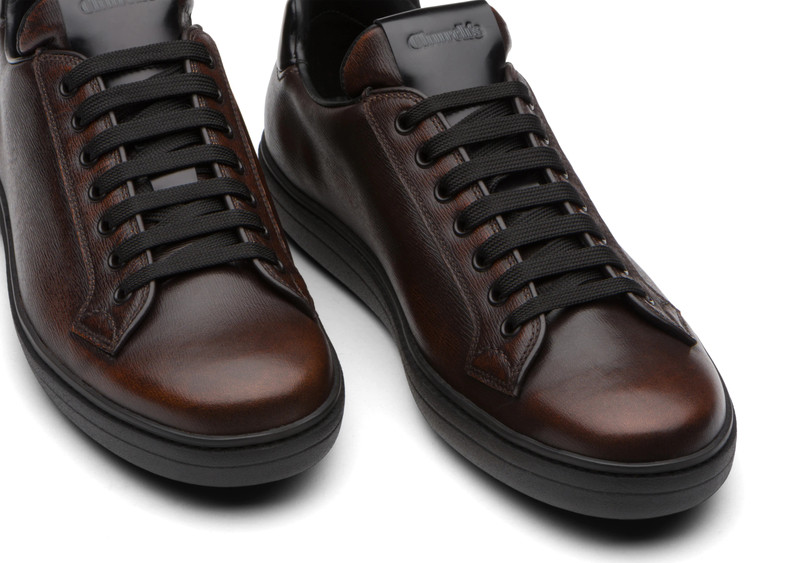 Boland plus 2
St James Leather Classic Sneaker Brandy/black 4