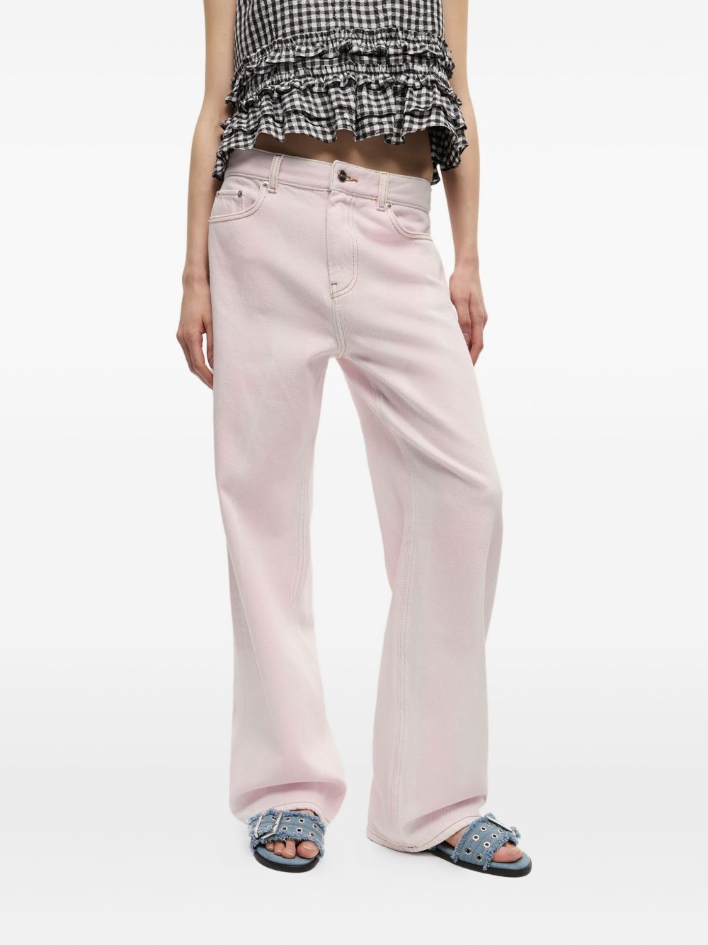 logo-patch jeans - 3