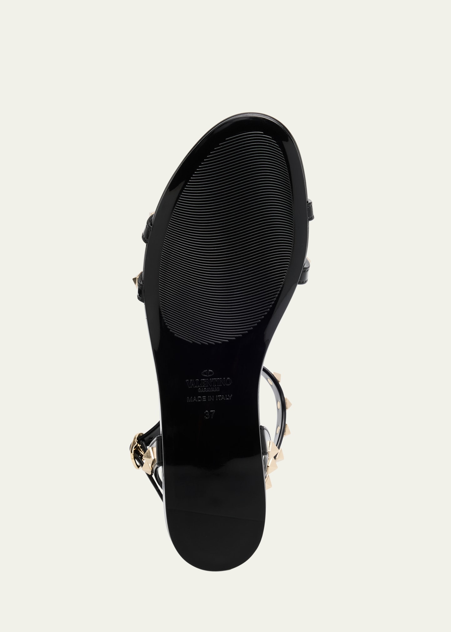 Rockstud Jelly Flat Gladiator Sandals - 5