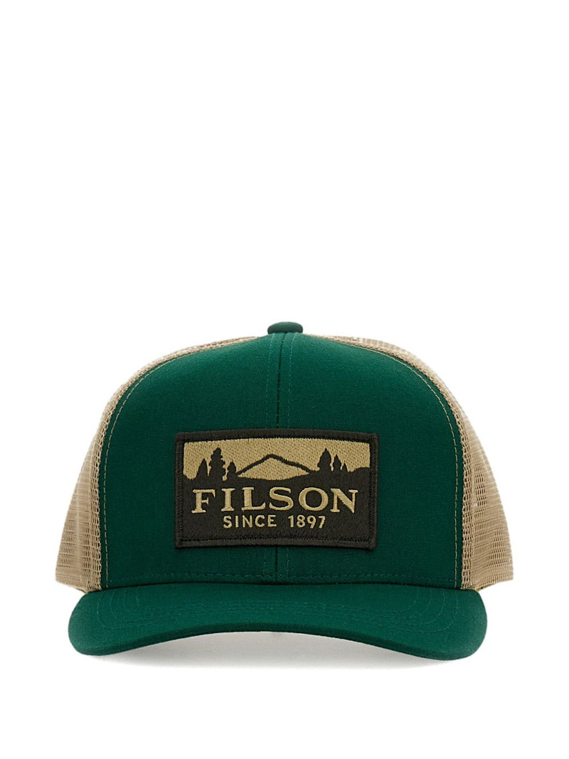 logo-patch baseball cap 1