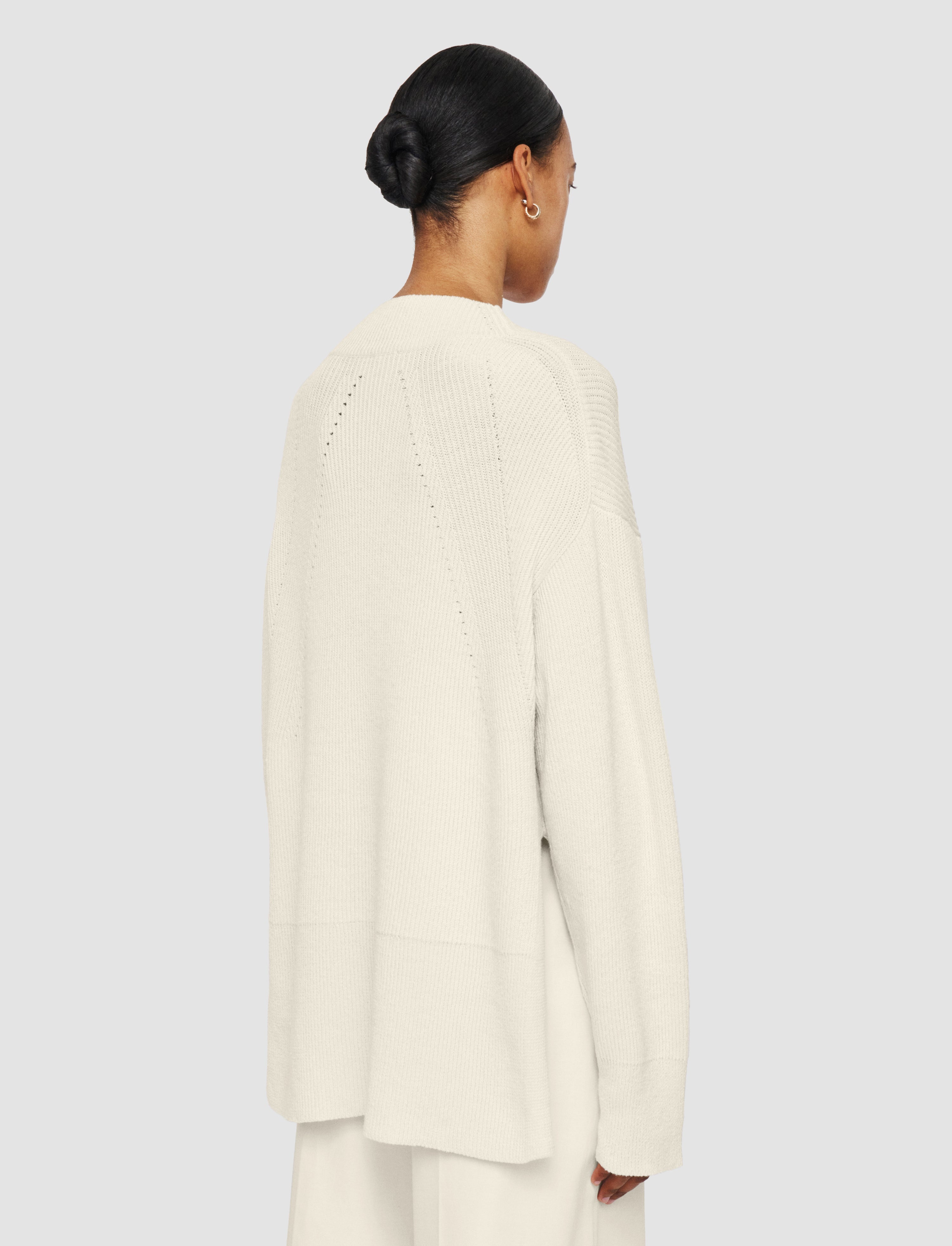 Linen Blend Knit Jumper - 4