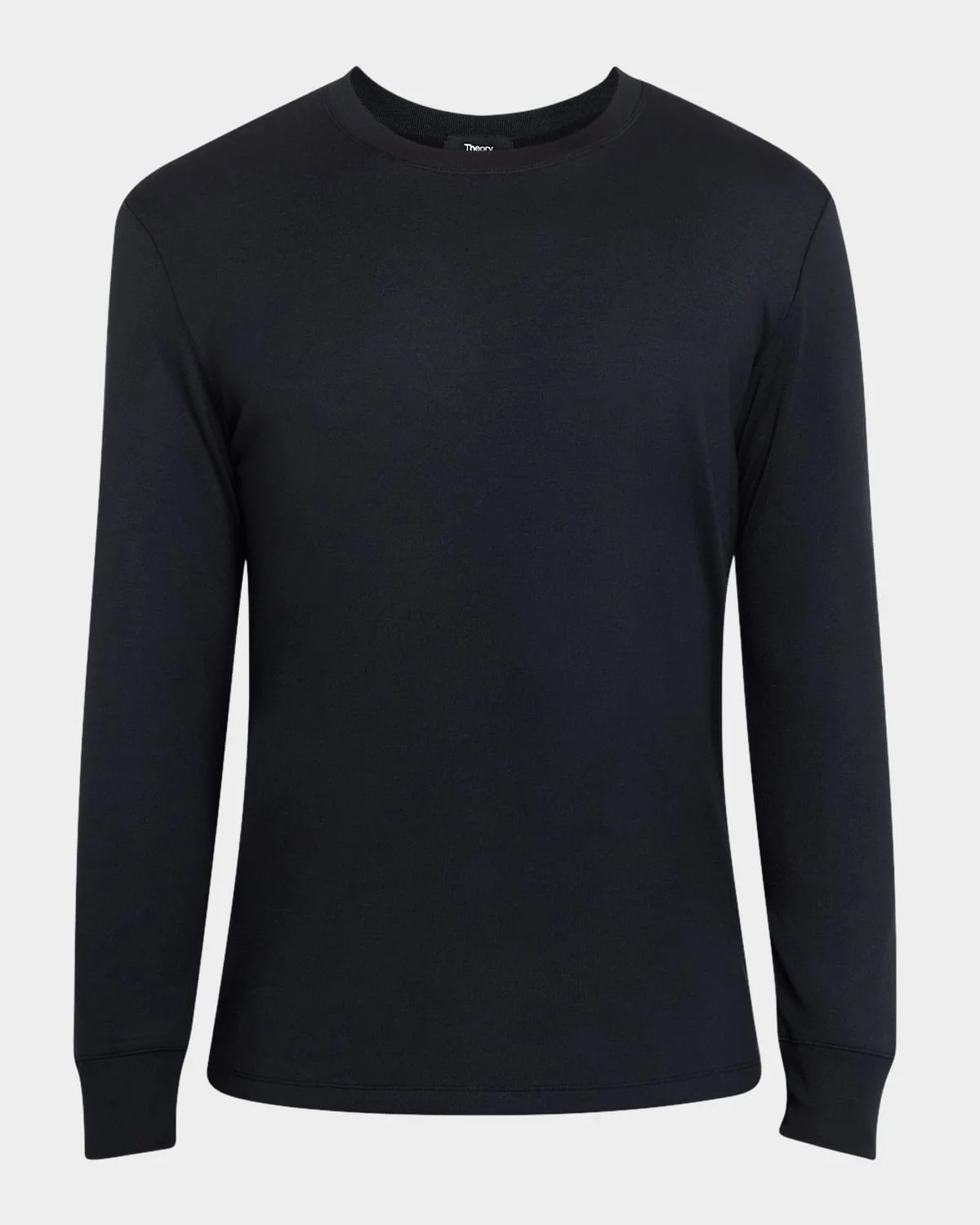 Men's Essential Tee Long Sleeve in Anemone Milano - 1
