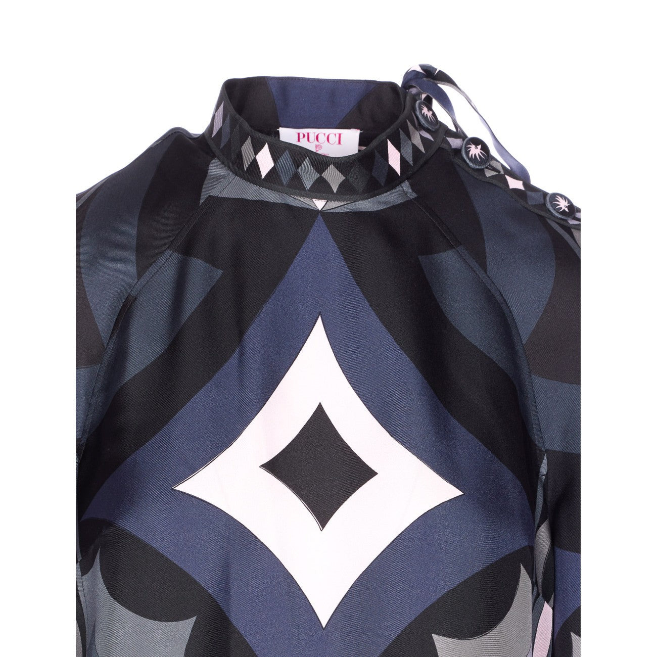 Emilio Pucci Women Silk Dress Pesci Print - 4