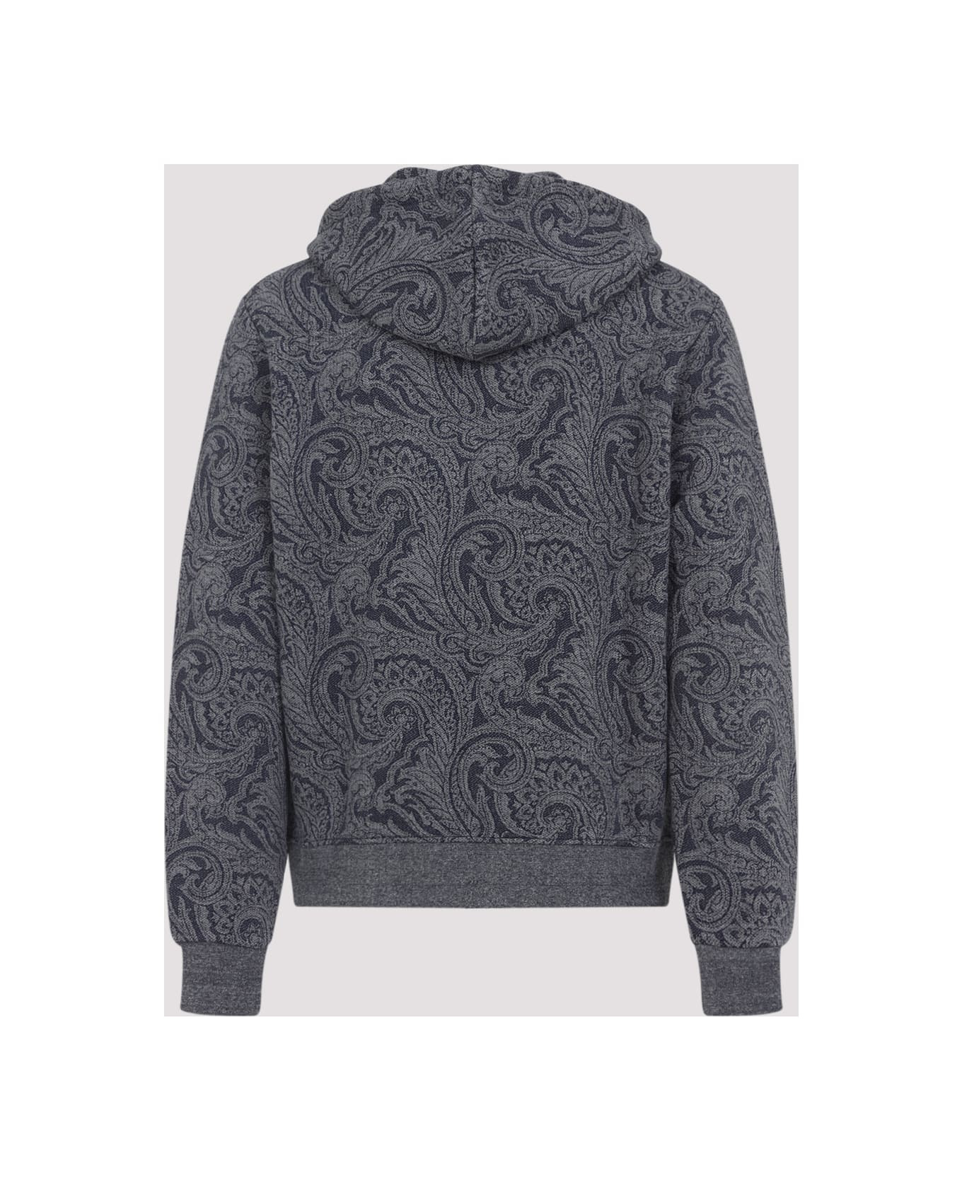 Zipped Hoodie With Welt Pockets - 4