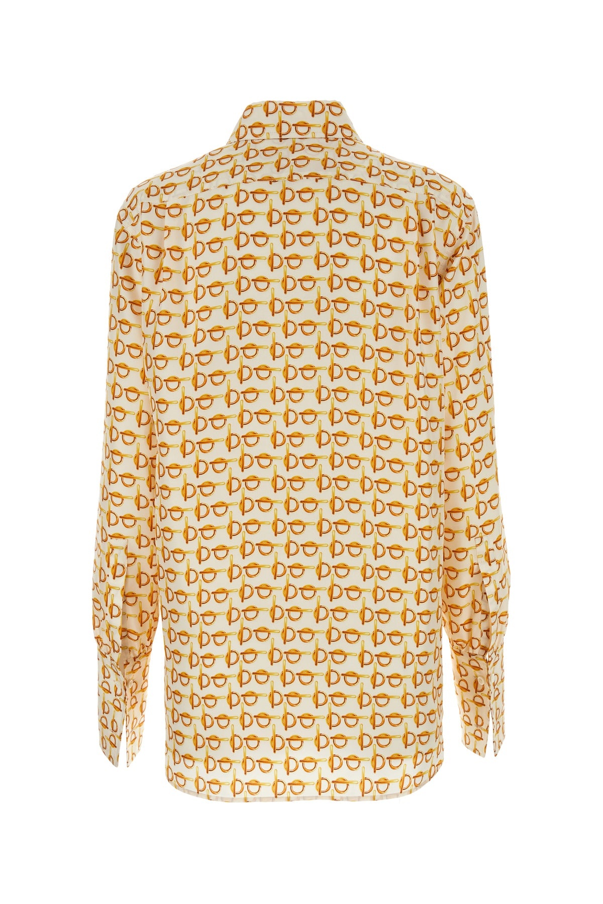 Printed silk B shirt - 2