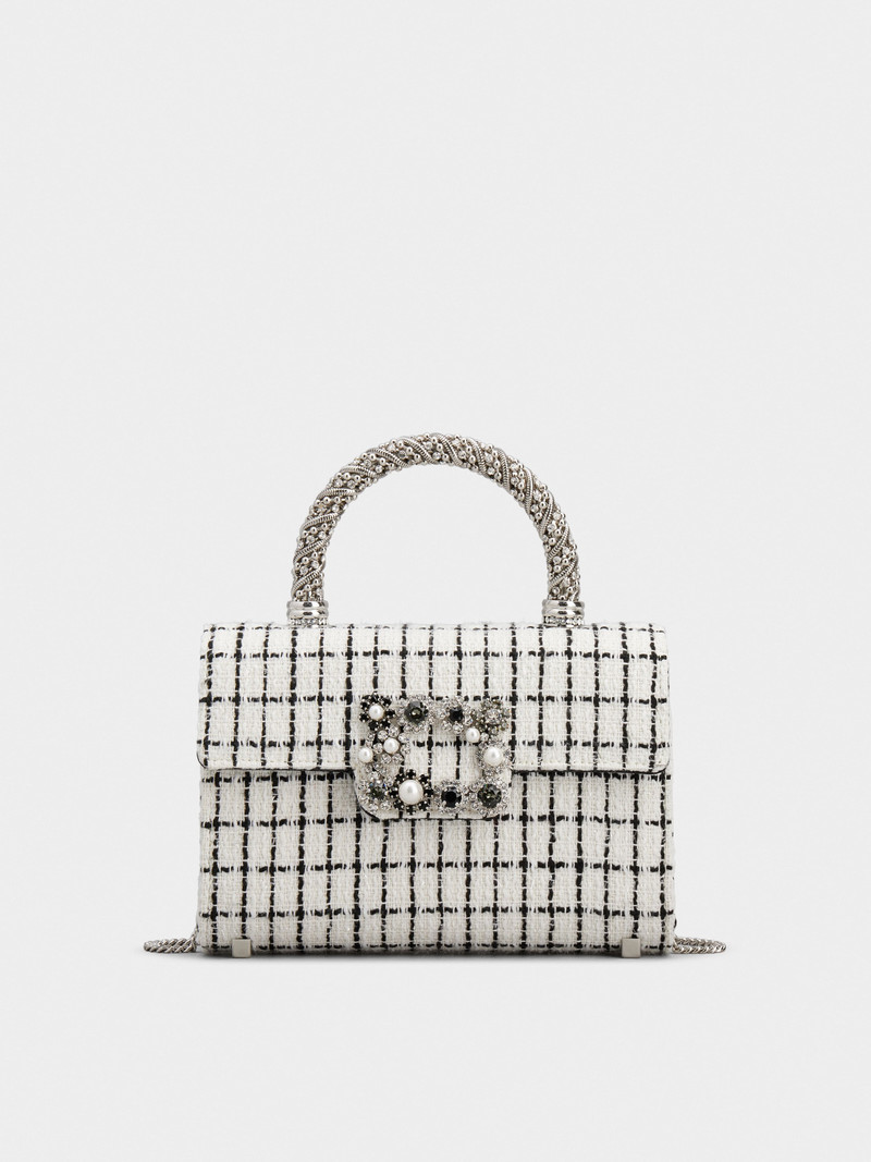 Jewel Efflorescence Mini Bag in tweed 1
