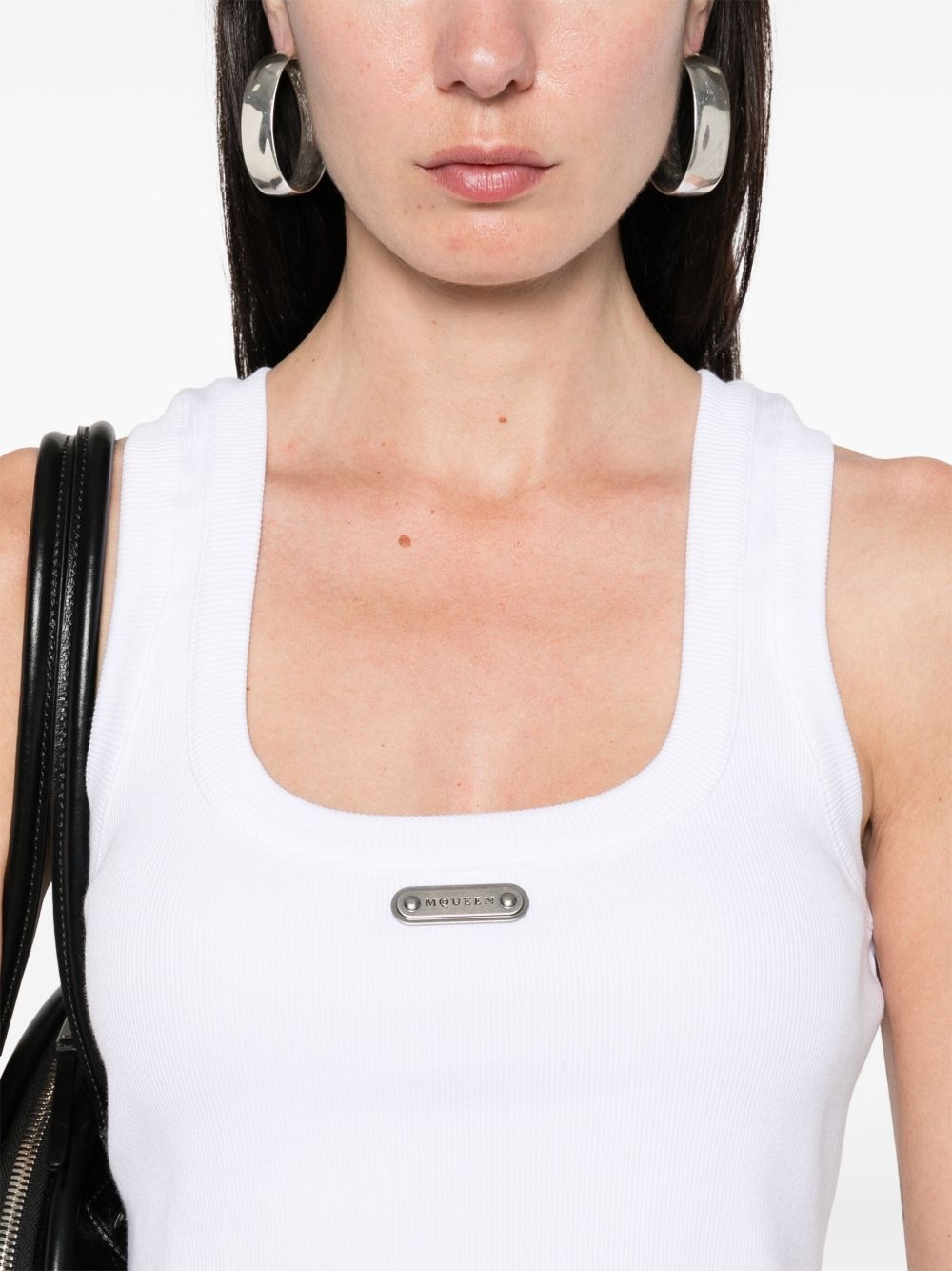 logo-plaque tank top - 5
