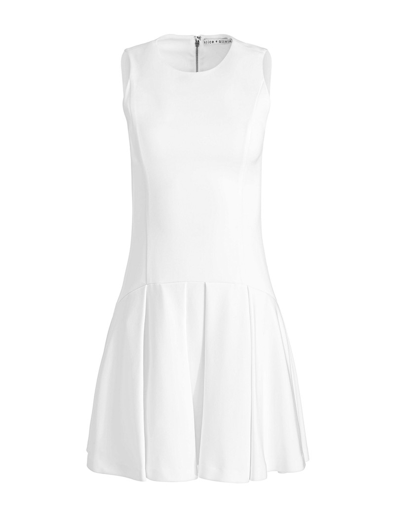 ADLEY DROP WAIST MINI DRESS - 1