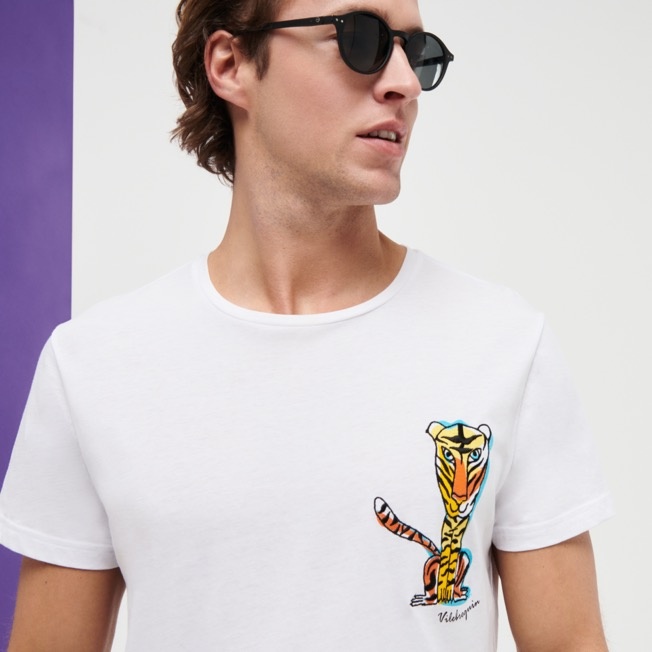 Men Cotton T-shirt The year of the tiger - 5