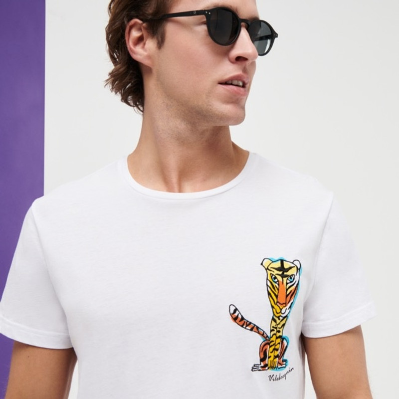 Men Cotton T-shirt The year of the tiger 5