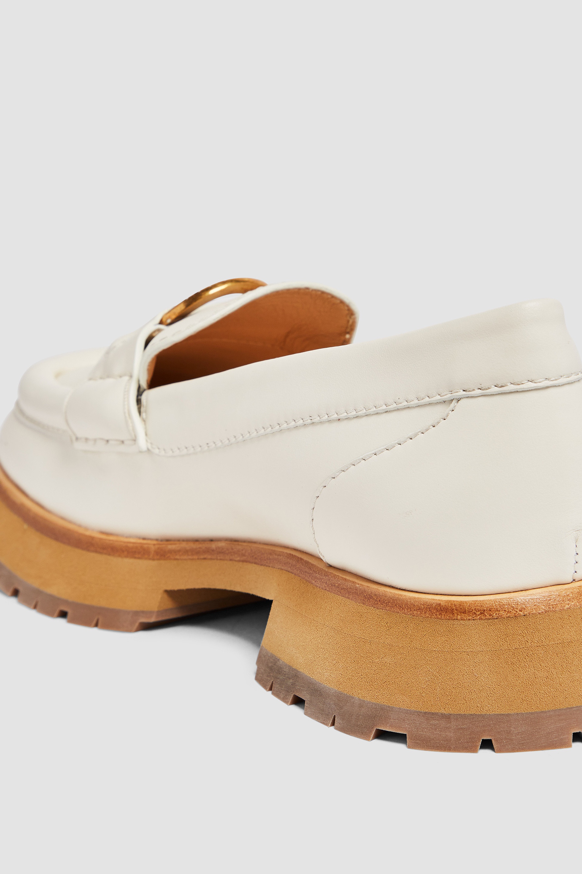 【MONCLER】24SS BELL LOAFERS レザーローファー MONCLER | Bell Loafers Womens | Women | White 04A | Flannels