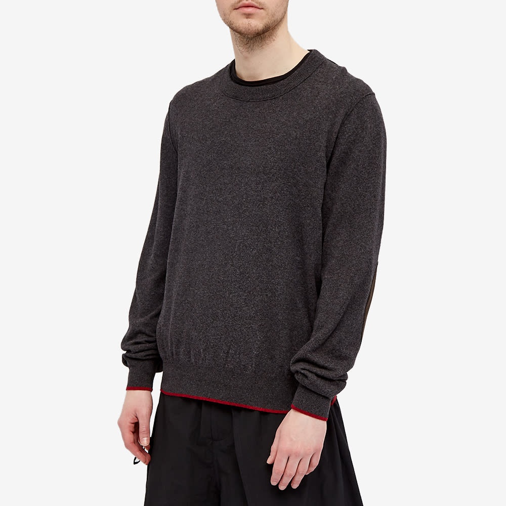 Maison Margiela Contrast Classic Crew Knit - 5