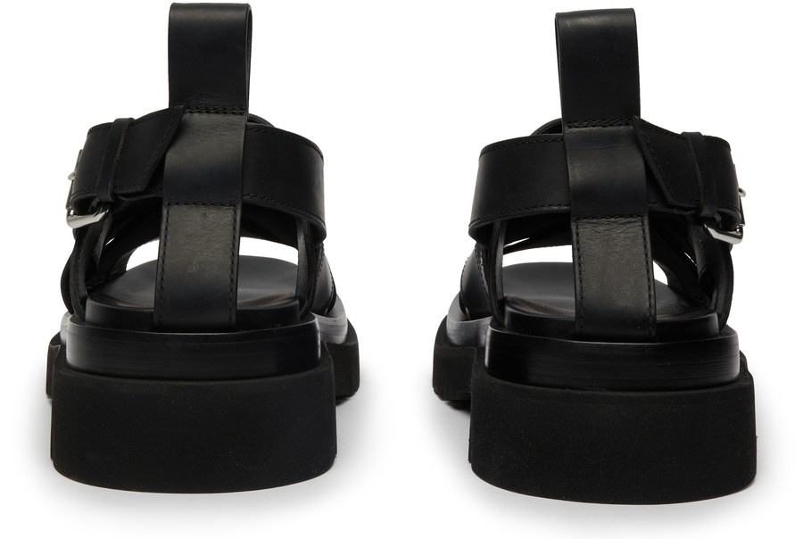 【BOTTEGA VENETA】LUG STRAP SANDALS 42 Bottega Veneta Lug Strap Sandals Bottega Veneta