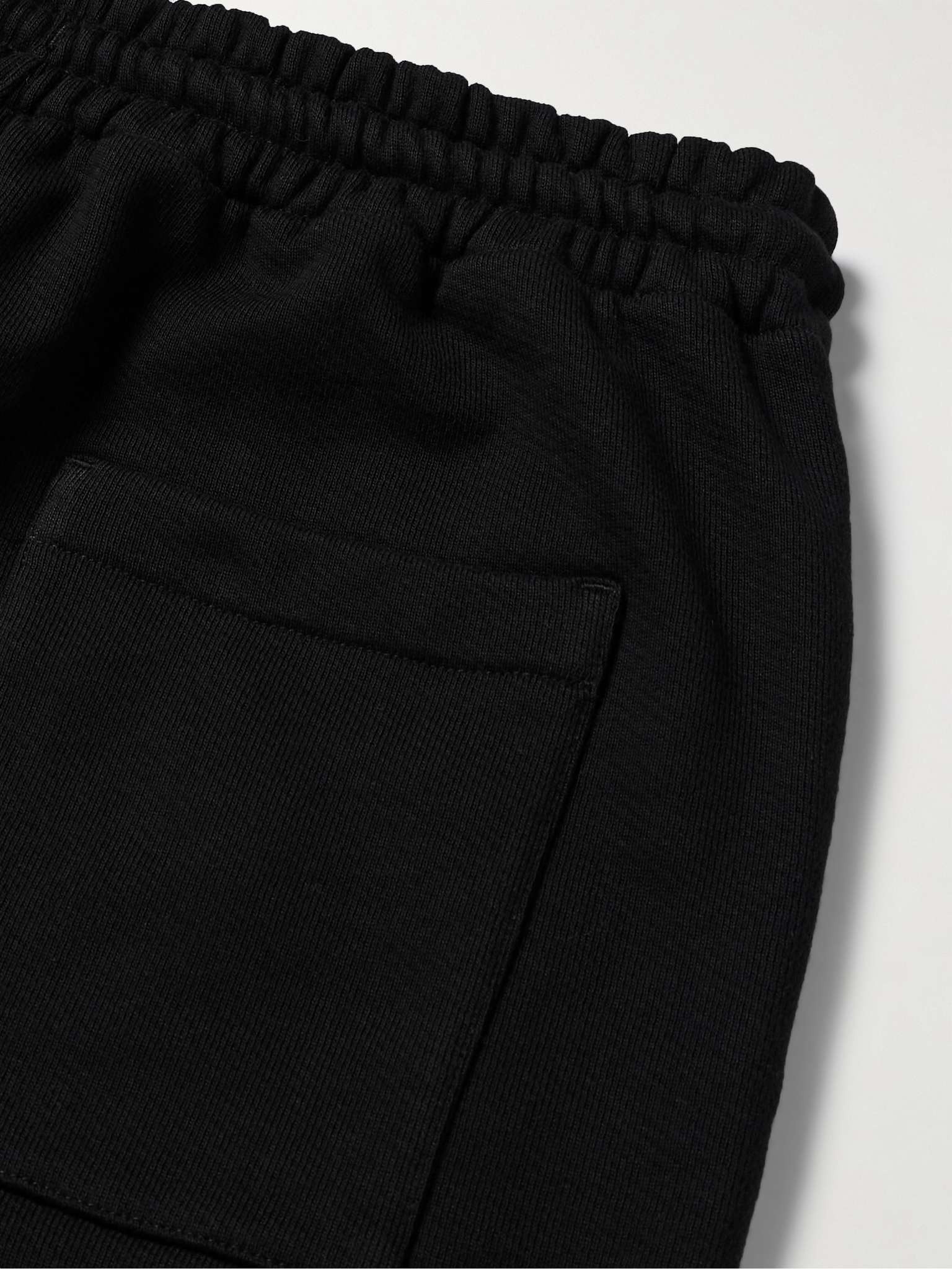 Skate Straight-Leg Logo-Embroidered Cotton-Jersey Drawstring Shorts - 5
