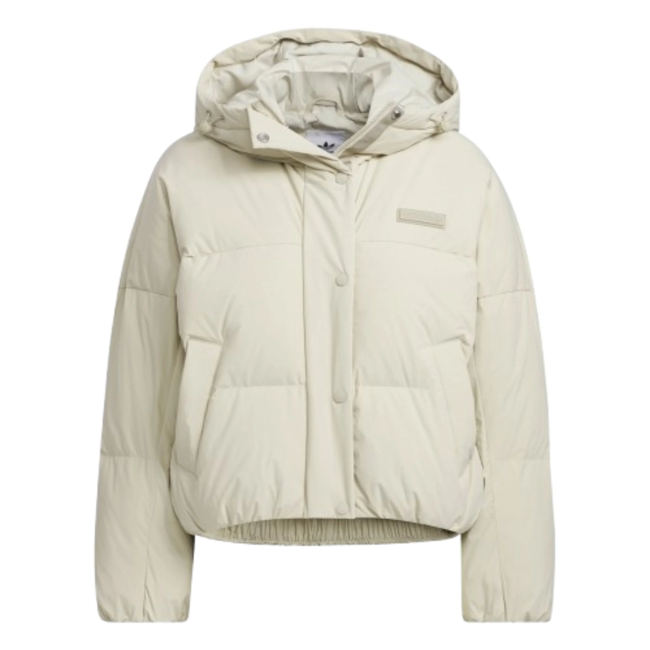 (WMNS) adidas Puffer Crop Down Jacket 'White' JD3786 - 1